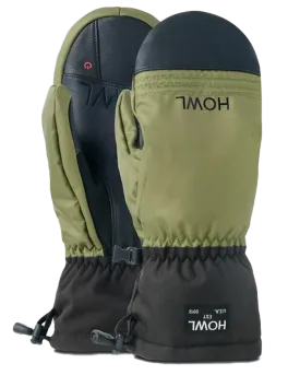 Howl Team Mittens - Olive - 2023